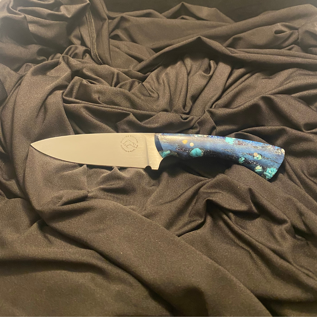 Drop point hunter Knife
